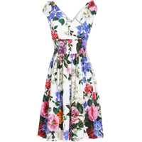Rochii elegante Floral Midi Dress Femei