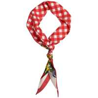 Esarfe Silk foulard with print Femei