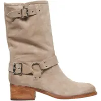 Pantofi stiletto Suede biker boots Femei
