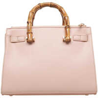 Genti de mana Dama - Genti de mana Liu Jo Hand bag with bamboo handles Brown Femei (BM 17007583) - B-mall.ro