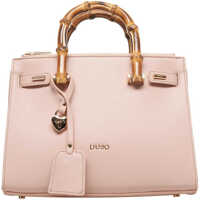 Genti de mana Hand bag with bamboo handles Femei