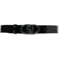 Curele Liu Jo Varnished belt with monogram