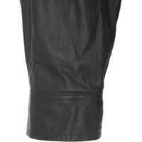 Geci Giorgio Brato pentru Barbati - Geci de piele Giorgio Brato Leather overshirt Black Barbati (BM 17008423) - B-mall.ro