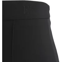Pantaloni eleganti Dama - Pantaloni eleganti Elisabetta Franchi Pants in stretch crpe Black Femei (BM 17009005) - B-mall.ro