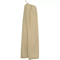 Rochii lungi Asymmetrical maxi dress in linen Femei