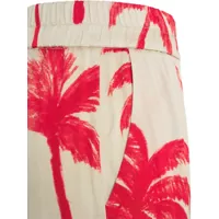 Imbracaminte Kaos Dama - Pantaloni casual Kaos Satin pants with print Beige Femei (BM 17009359) - B-mall.ro