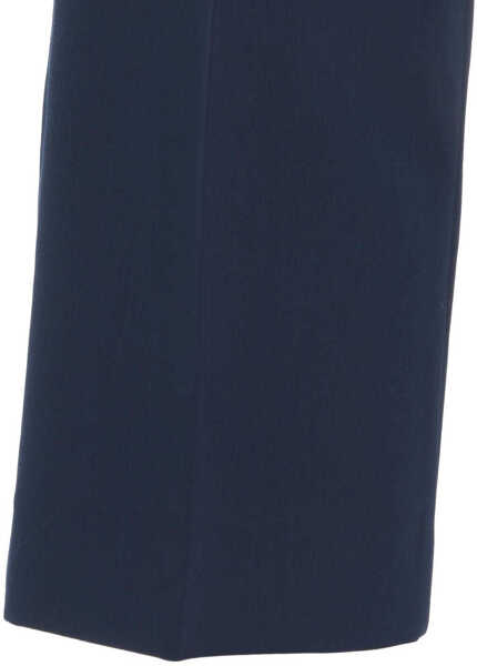 Pantaloni eleganti Liu Jo Checked chino pants Blue Femei (BM 17009854) 4
