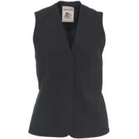 Sacouri office Vest in virgin wool blend Femei