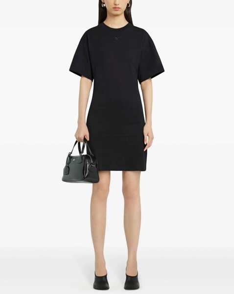 Rochii casual COURRGES Short Cotton Dress BLACK Femei (BM 17012710) 2