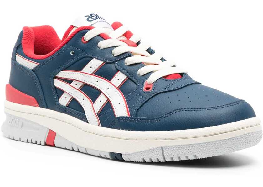 Sneakers Comme des Garons Asics Color Block Leather Low-Top Sneakers White Barbati (BM 17013058) 2