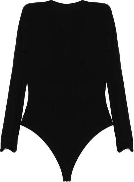 Body-uri Wolford V-Neck Bodysuit BLACK Femei (BM 17013301) 2