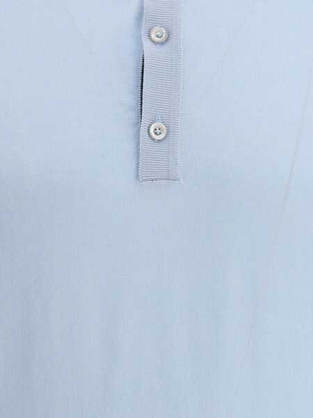 Tricouri Polo Moorer Cotton Polo Shirt AZZURRO Barbati (BM 17013382) 3