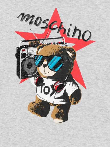 Tricouri Moschino SHORT SLEEVED T-SHIRT Gray Fete (BM 17013549) 3