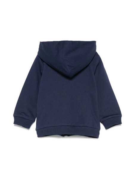 Bluze de trening Moschino ZIPPED HOODIE Blue Fete (BM 17013588) 2