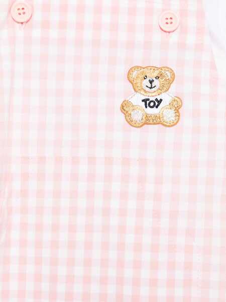 Bluze Moschino SHORT SLEEVED BLOUSEJUMPSUIT White Fete (BM 17013591) 3