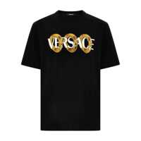 Tricouri Versace Logo Print T-Shirt Barbati