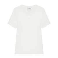 Tricouri Courrèges Logo Patch Short Sleeves T-Shirt Femei
