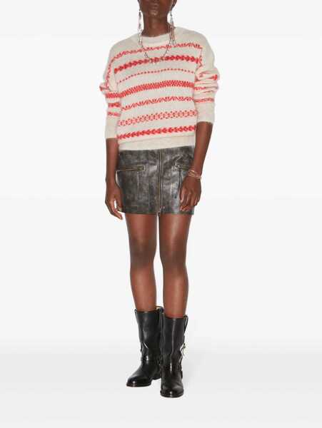 Fuste Isabel Marant Isabel Marant toile Claudine Mini Skirt FADED BLACK Femei (BM 17015301) 2