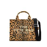 Genti de mana Marc Jacobs Marc Jacobs The Cheetah Medium Tote Bag Canvas