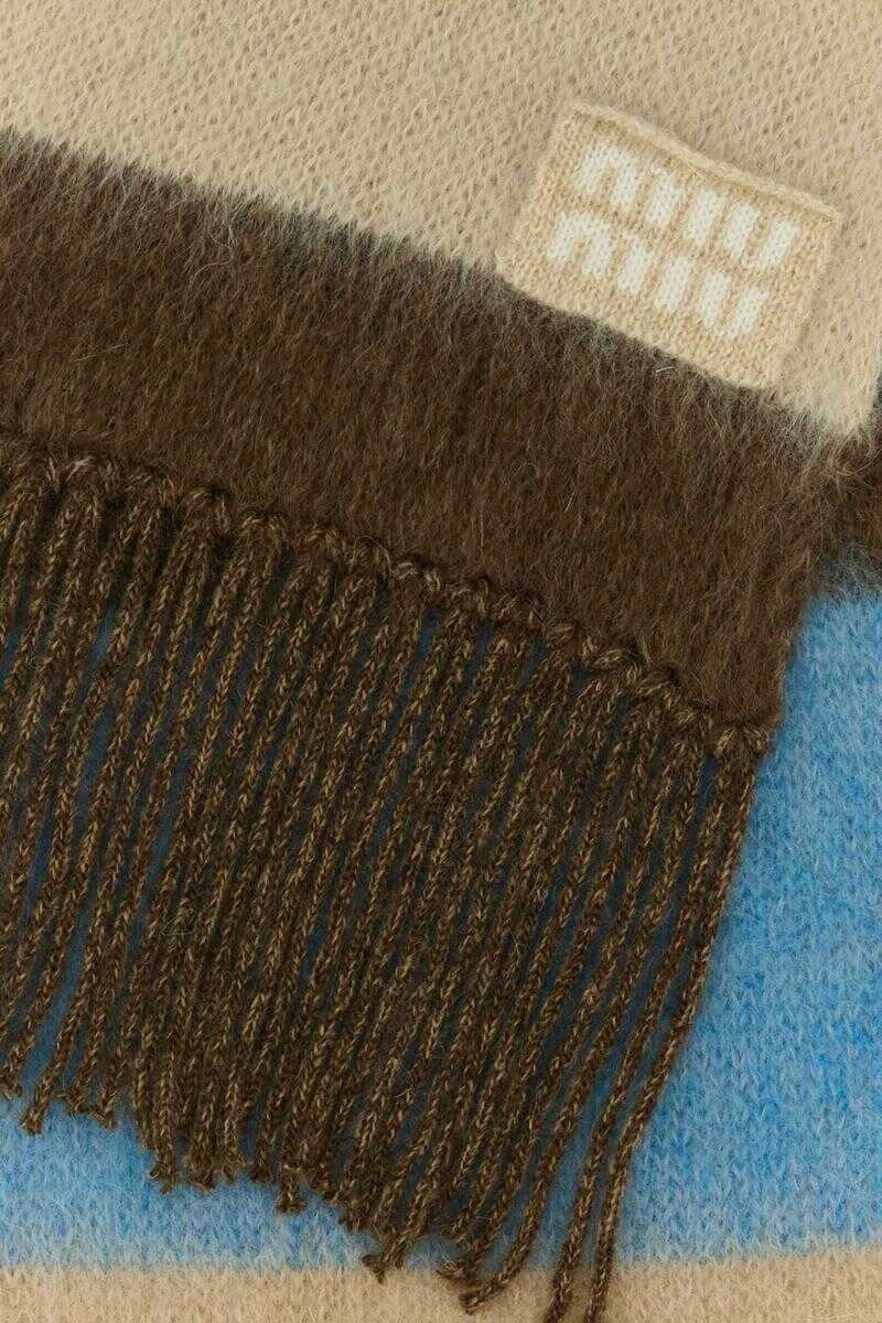 Esarfe Miu Miu Miu Miu Scarves And Foulards STRIPPED Femei (BM 17016321) 2