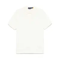 Tricouri Polo Polo Ralph Lauren Cotton Polo In Ivory With Logo Barbati