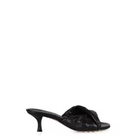 Pantofi cu toc Bottega Veneta Blink Leather Mules Femei