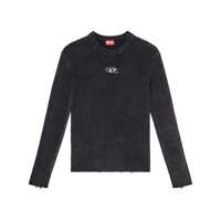 Tricouri 'Darin' Black Crewneck T-Shirt With Oval D Logo Cut-Out On The Front In Cotton Man Barbati