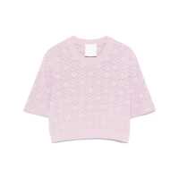 Topuri Givenchy Jacquard Knit Top Femei
