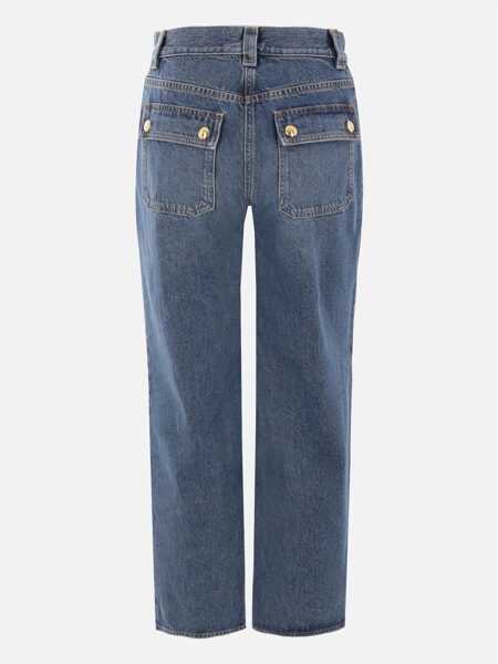 Blugi Elisabetta Franchi Elisabetta Franchi Jeans BLUE VINTAGE Femei (BM 17020266) 2