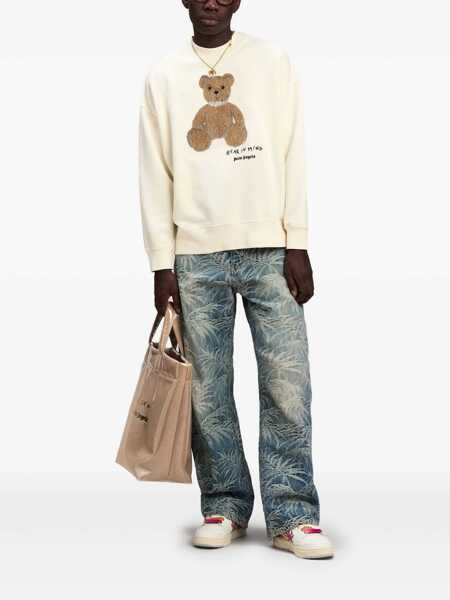 Pulovere Palm Angels Palm Angels Sweatshirts WHITE Barbati (BM 17020308) 2