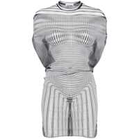 Rochii Jean Paul Gaultier The Short Draped Body Morphing Mini Dress Femei