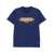 DSQUARED2 Blue Crewneck T-Shirt With Logo Print On The Front In Cotton Man BLUE