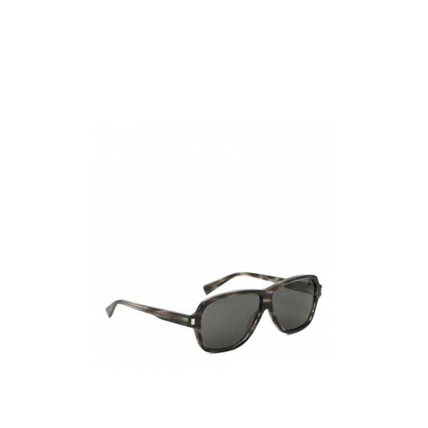 Ochelari de soare Saint Laurent Saint Laurent 609 Aviator Sunglasses Gray Femei (BM 17021880) 2