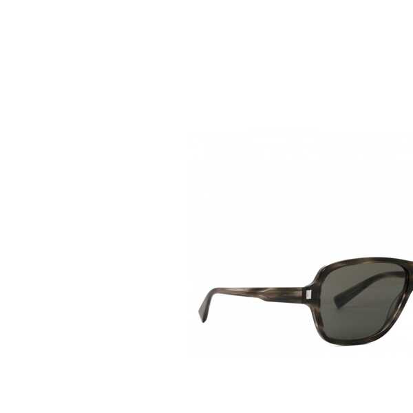 Ochelari de soare Saint Laurent Saint Laurent 609 Aviator Sunglasses Gray Femei (BM 17021880) 3
