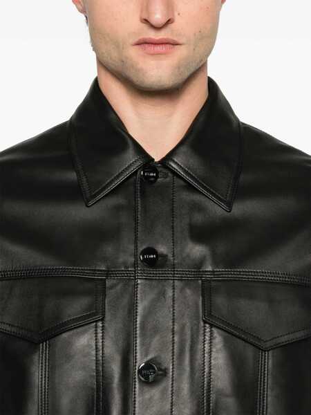 Geci de piele Fendi Blouson Jacket BLACK Barbati (BM 17021932) 5