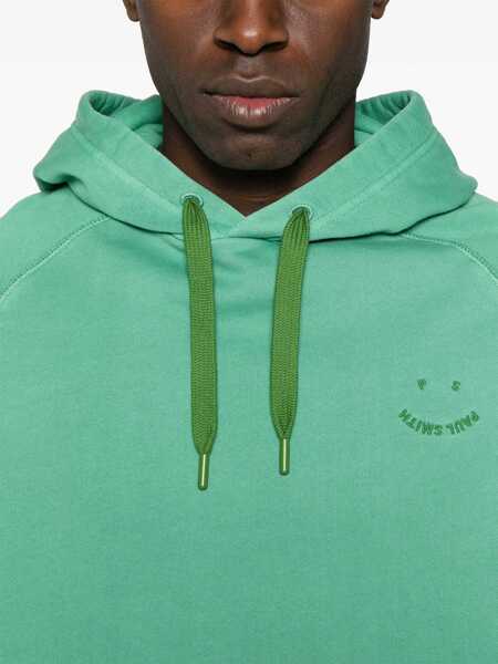 Bluze de trening Paul Smith Happy Hoodie GREEN Barbati (BM 17021992) 5