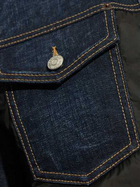 Veste casual DSQUARED2 Denim Puffer Vest DENIM Barbati (BM 17022004) 5