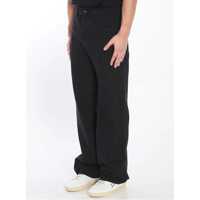 Blugi Saint Laurent pentru Barbati - Blugi Saint Laurent Straight Jeans BLACK Barbati (BM 17022136) - B-mall.ro