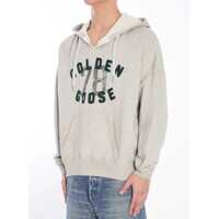 Bluze de trening Golden Goose pentru Barbati - Bluze de trening Golden Goose Liived-In Effect Hoodie GREY Barbati (BM 17022166) - B-mall.ro