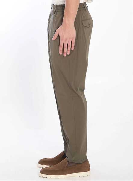 Pantaloni casual PT TORINO The Rebel Trousers GREEN Barbati (BM 17022202) 2