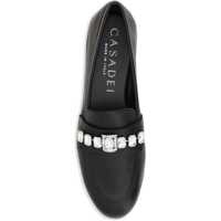 Mocasini Dama - Mocasini Casadei Loafers with sparkling embellishments NERO Femei (BM 17022241) - B-mall.ro