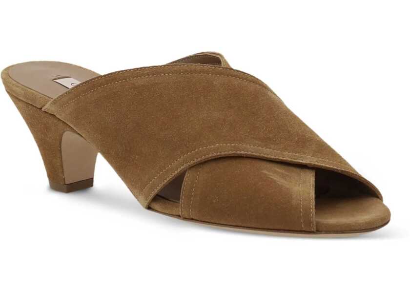 Sandale Casadei Suede Sandals HONEY Femei (BM 17022250) 2