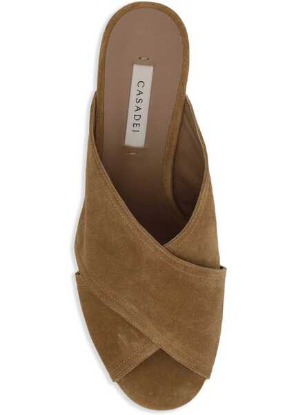 Sandale Casadei Suede Sandals HONEY Femei (BM 17022250) 4