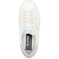 Incaltaminte Golden Goose Dama - Sneakers Golden Goose Hi Star Sneakers WHITE/SILVER/LILAC Femei (BM 17022352) - B-mall.ro