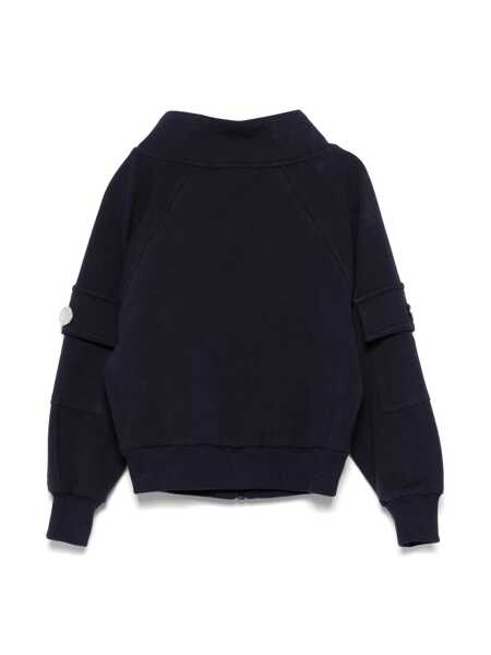 Bluze de trening Monnalisa SWEATSHIRT WITH POCKETS Blue Fete (BM 17022471) 2