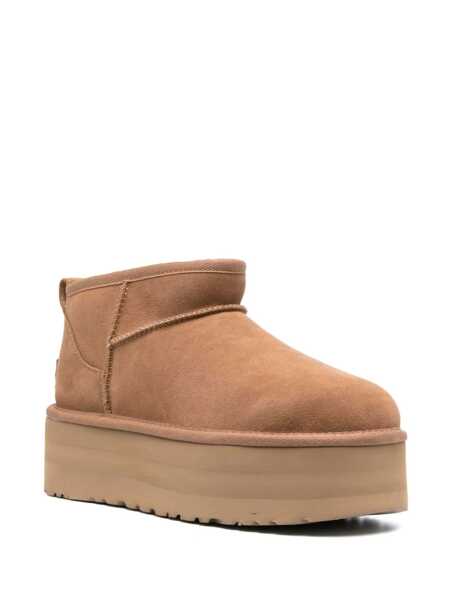 Bocanci UGG UGG W Classic Ultra Mini Platform Brown Femei (BM 17022978) 2
