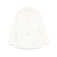 Sacouri Forte_Forte Cotton Single-Breasted Blazer Jacket Femei