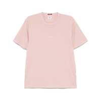 Tricouri C.P. Company Pink T-Shirt In Cotton With Logo Barbati