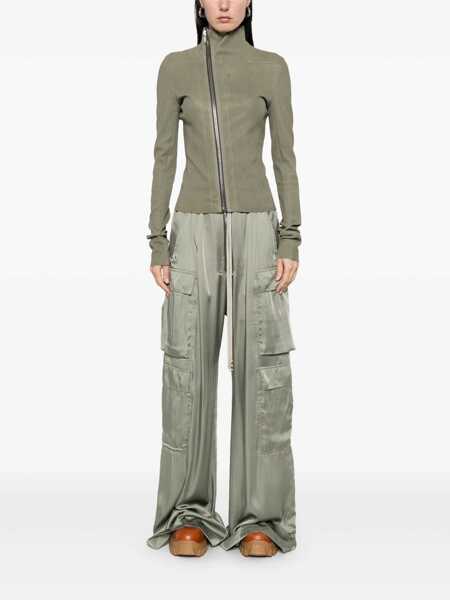 Pantaloni casual Rick Owens Rick Owens Cargobelas Pant CELADON Femei (BM 17024091) 2