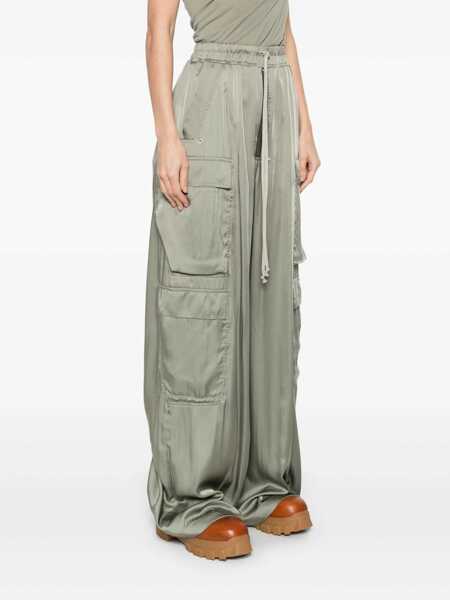 Pantaloni casual Rick Owens Rick Owens Cargobelas Pant CELADON Femei (BM 17024091) 3